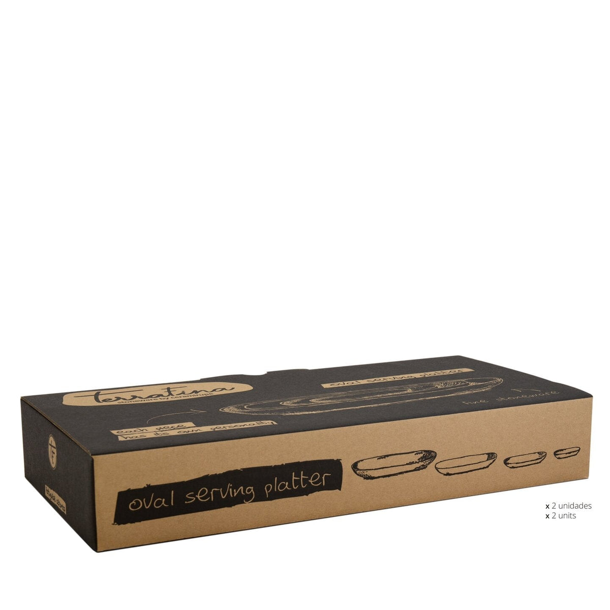 Sail Servierplatten I 2 teiliges Set