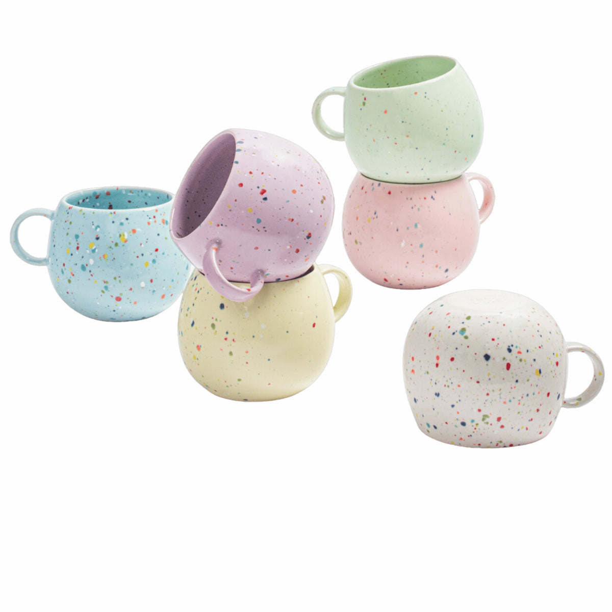 Primavera Keramik Tasse groß Grün