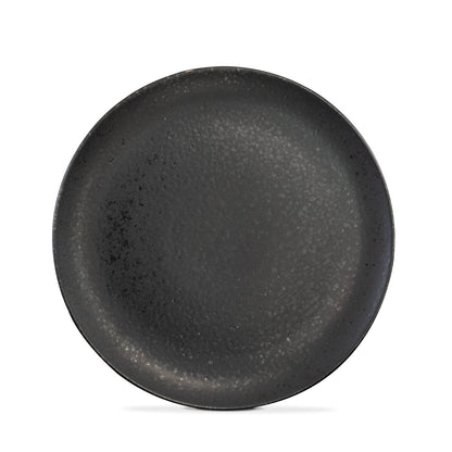 Black Stone Teller & Schalen Set Schwarz I 16 teiliges Set