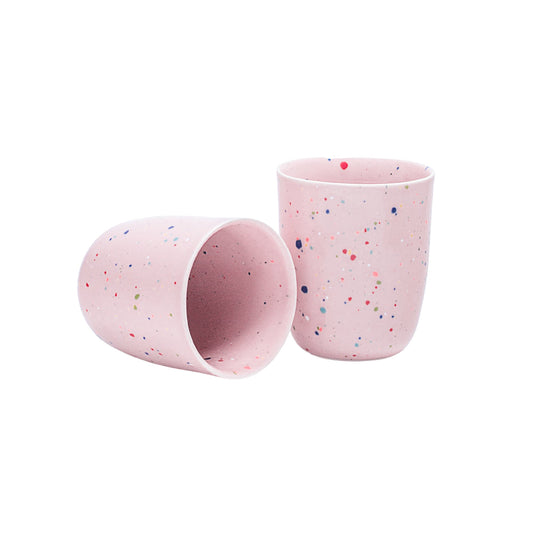 Primavera Keramik Becher Rosa