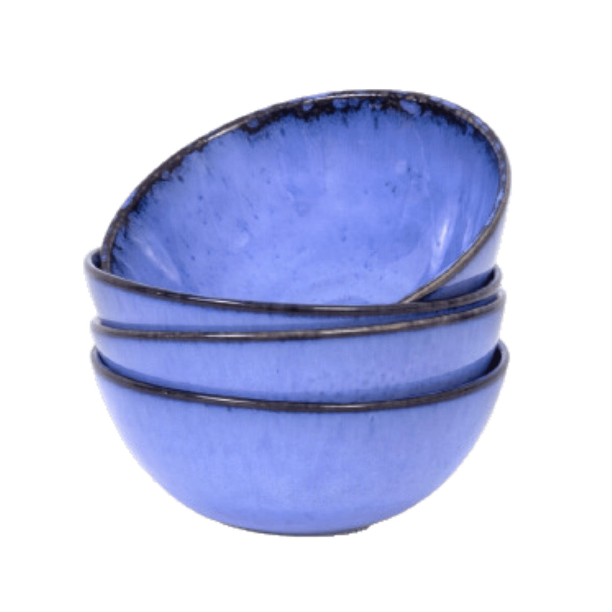 Amazonia Teller & Schalen Set Blau I 16 teiliges Set