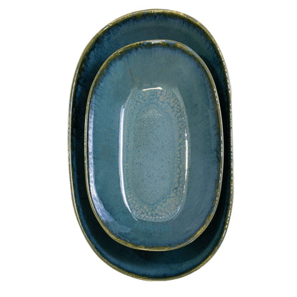 Amazonia Auflaufform Grün I 2 teiliges Set