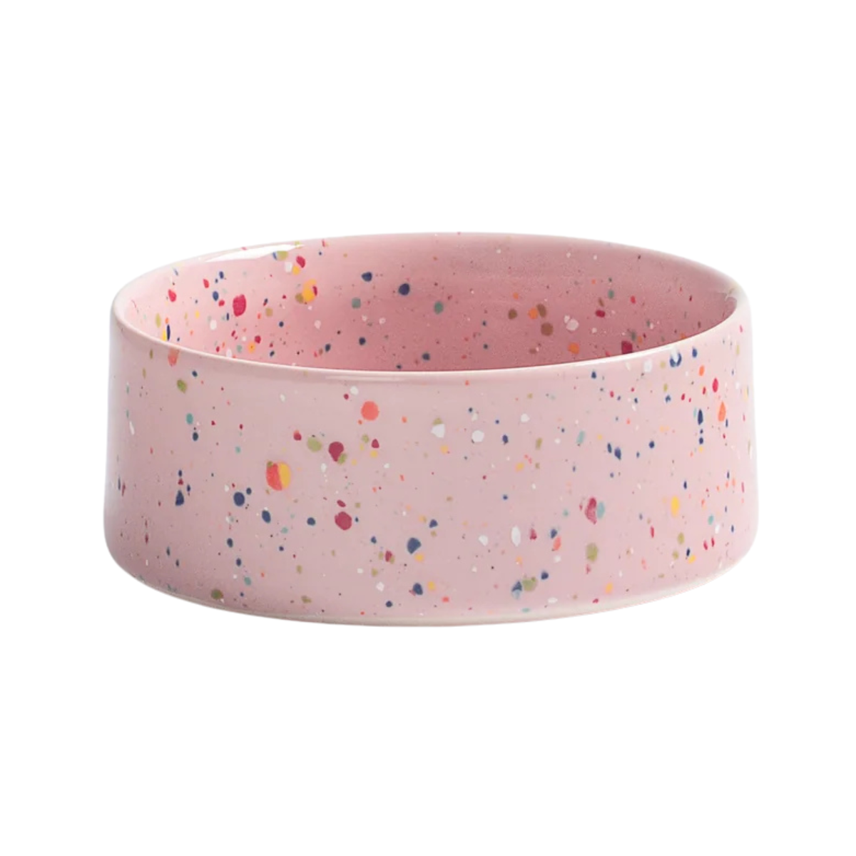 Keramik Hundenapf & Katzennapf Ø16 cm Rosa – Egg Back Home Party Futternäpfe