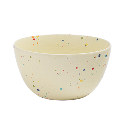 Keramik Müsli-Schale New Party Gelb – Ø 16 cm, 700 ml | Egg Back Home