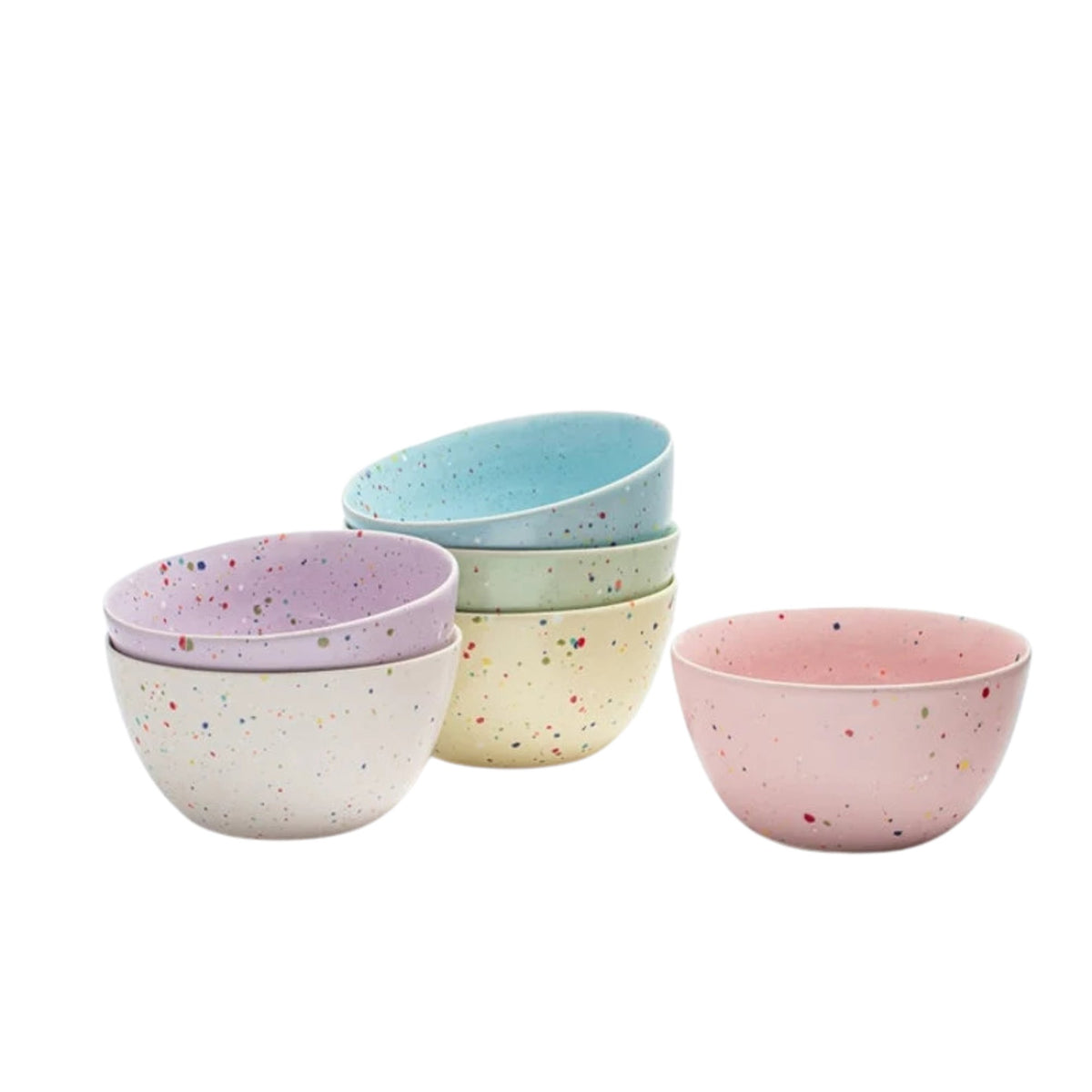 Keramik Müsli-Schale New Party Grün – Ø 16 cm, 700 ml | Egg Back Home