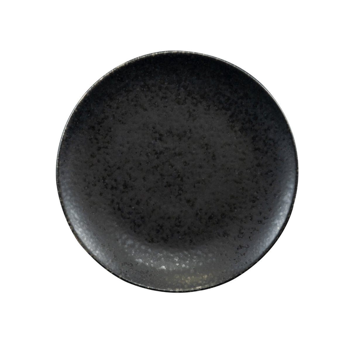 Black Stone Teller Set Schwarz I 12 teiliges Set