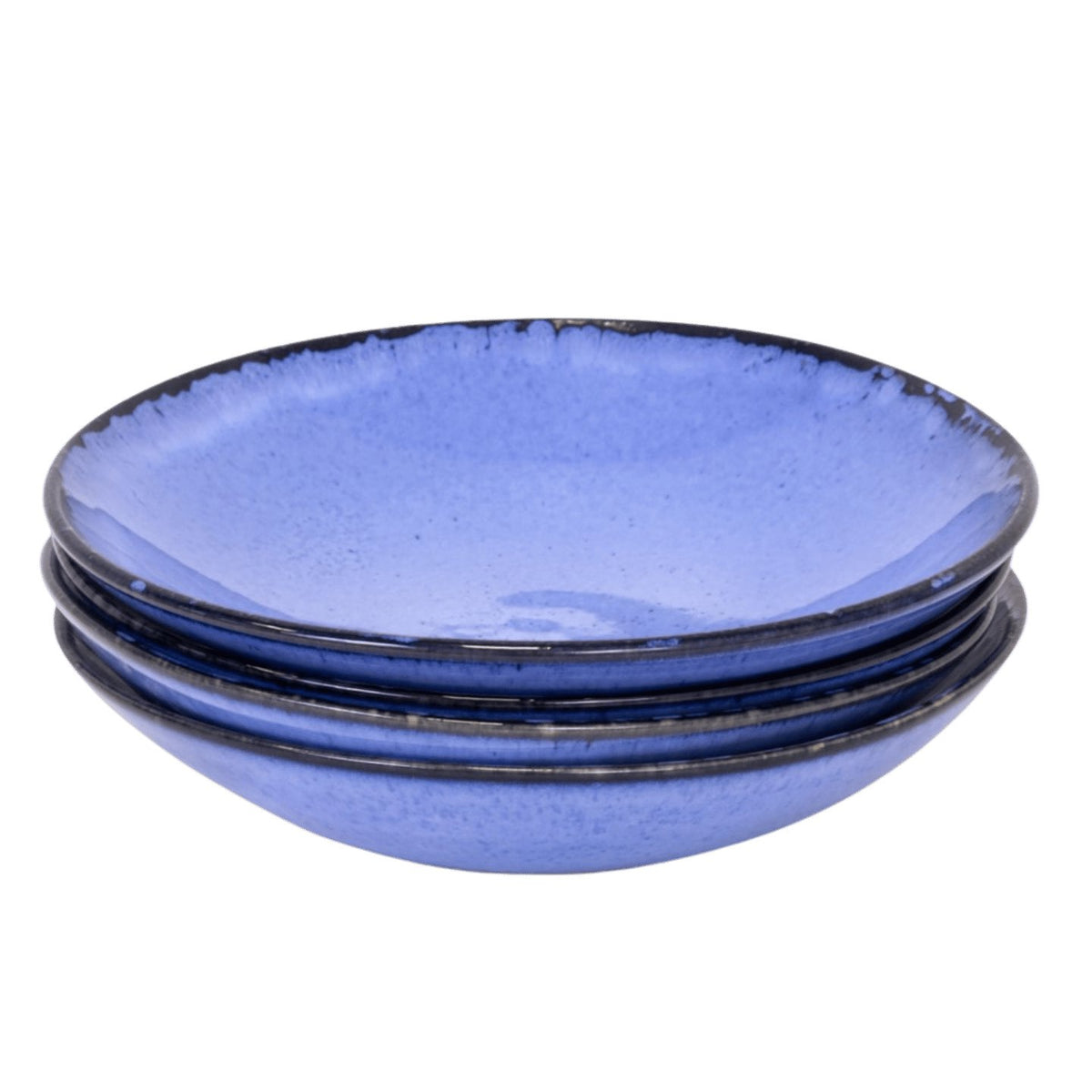 Amazonia Teller & Schalen Set Blau I 16 teiliges Set