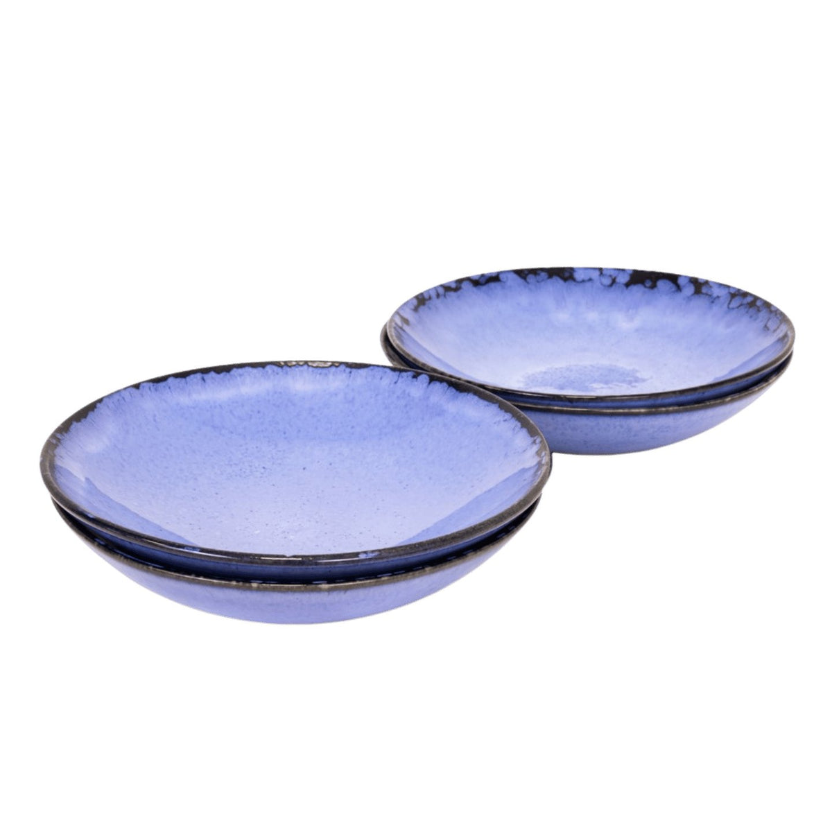 Amazonia Teller & Schalen Set Blau I 16 teiliges Set