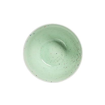 Keramik Müsli-Schale New Party Grün – Ø 16 cm, 700 ml | Egg Back Home