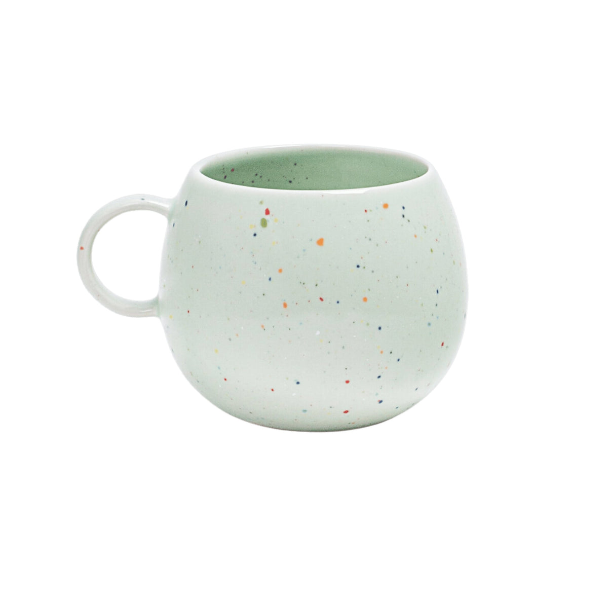 Primavera Keramik Tasse groß Grün