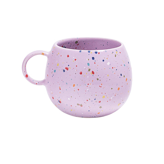 Primavera Keramik Tasse groß Lila