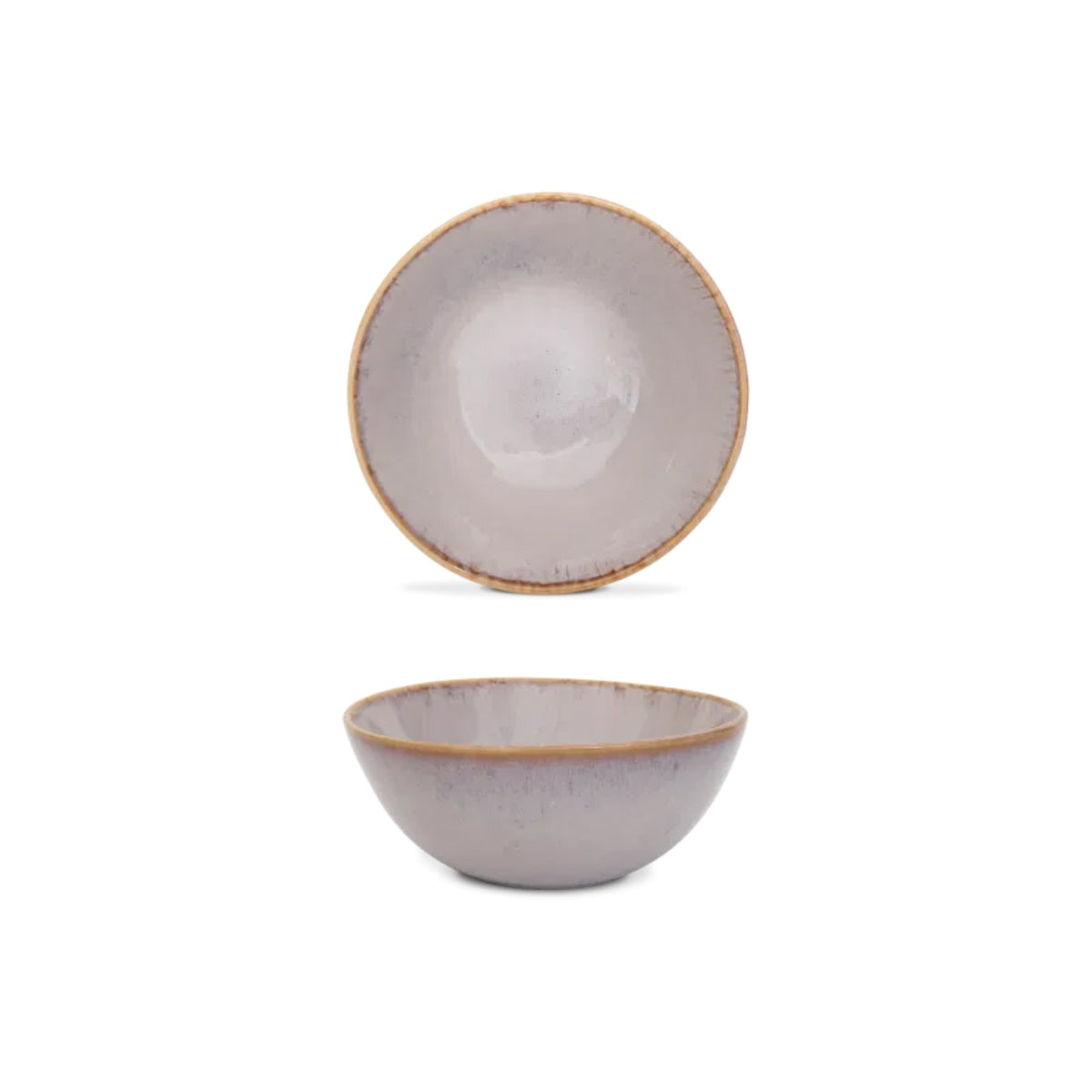 Amazonia Schale klein Creme I 2 Stück