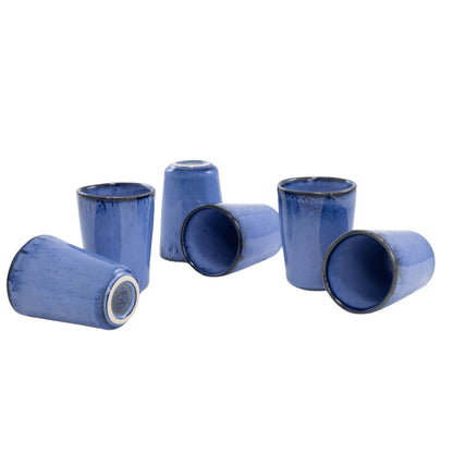 Amazonia Espressotasse klein Blau I 6 Stück