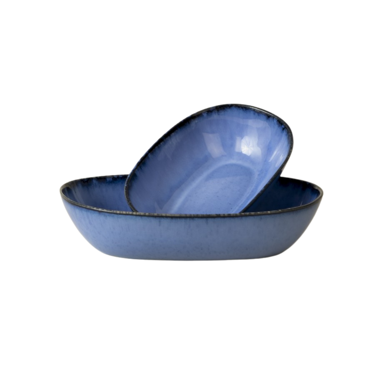 Amazonia Auflaufform Blau I 2 teiliges Set